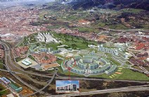 Infografa con la localizacin de la Promocin de viviendas de Prado de la Vega en Oviedo, Asturias